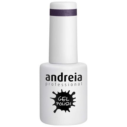 Andreia Semi - Permanent Nail Polish Gel Polish Color 242 Purple Glitter - Shades of Metallic Gray 10.5ml - Maison des fragrances