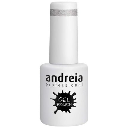 Andreia Semi - Permanent Nail Polish Gel Polish Color 276 Silver - Shades of Glitter Gray and Purple 10.5ml - Maison des fragrances