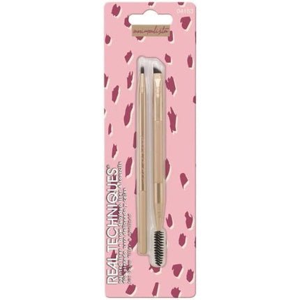 Animalist Collection Brow Duo Brow Brush Set Real Techniques - Maison des fragrances