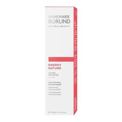 Annemarie Borlind EnergyNature Refreshing Cleansing Gel 125ml for Normal to Dry Skin - Gentle Cleansing for Face, Neck & Decollete - Removes Make - Up - Vegan - Maison des fragrances
