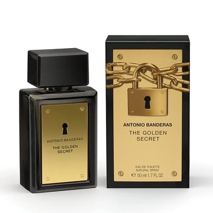 Antonio Banderas Golden Secret Eau de Toilette (EDT) Mixte 50ml - Maison des fragrances