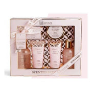 Aquarius 2024 Rose Set With Bath Gel, Hand Cream, Scrub, And Soap 200ml Unisexe - Maison des fragrances
