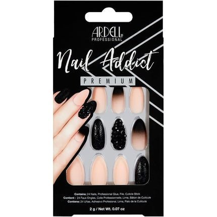 Ardell Addict Black Stud & Pink Ombre 1 Unit - Maison des fragrances