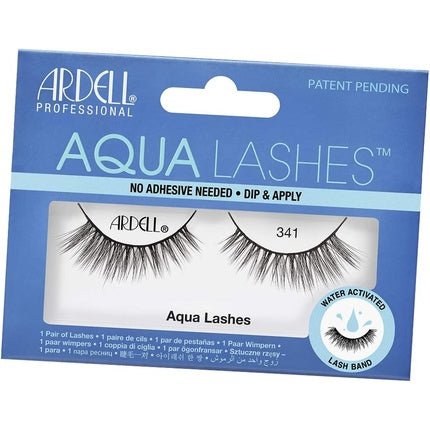 ARDELL Aqua Lashes 341 Self - Adhesive Real Hair False Eyelashes - Allergy - Friendly, Vegan & Reusable - Maison des fragrances