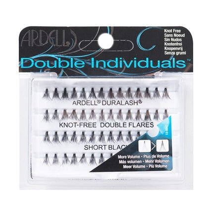 ARDELL Double Individuals Short Knot Free Eyelashes 56 Pieces Black - Maison des fragrances