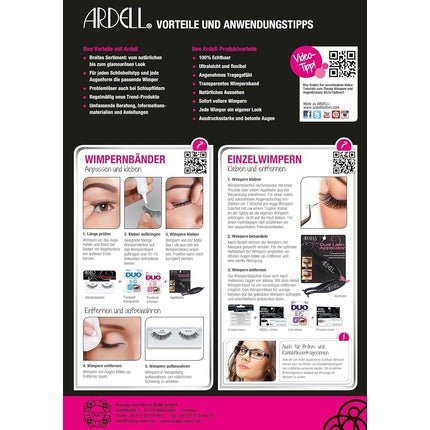 ARDELL Double Individuals Short Knot Free Eyelashes 56 Pieces Black - Maison des fragrances