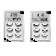 Ardell Faux Mink Style 811 and Wispies 817 Total 6 Pieces in a Box - Pack of 2 - Maison des fragrances