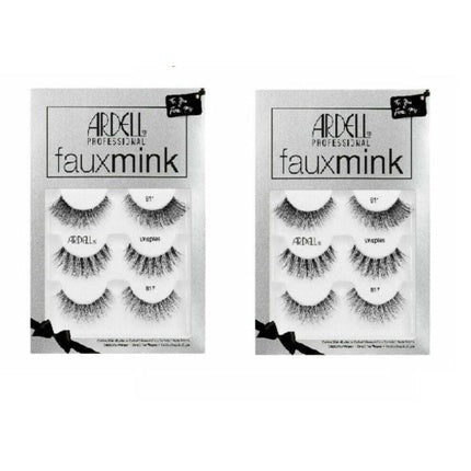 Ardell Faux Mink Style 811 and Wispies 817 Total 6 Pieces in a Box - Pack of 2 - Maison des fragrances