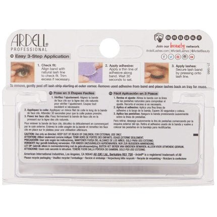 Ardell LashLites Eyelashes 330 Black - Maison des fragrances
