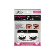 ARDELL Magnetic Liner Kit 3D Faux Mink 854 - Magnetic Eyelashes with Real Hair and Magnetic Eyeliner, No Glue Needed | Easy to Apply, Vegan & Reusable - Maison des fragrances