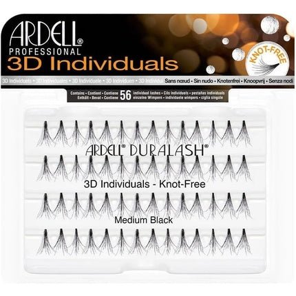 Ardell Pestanas Postizas 3d Individual Medium Black - Maison des fragrances