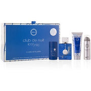 Armaf Club De Nuit Blue Iconic Gift Set Body Deostick Shower Gel Fragrance (Fragrance) Mixte 105ml - Maison des fragrances