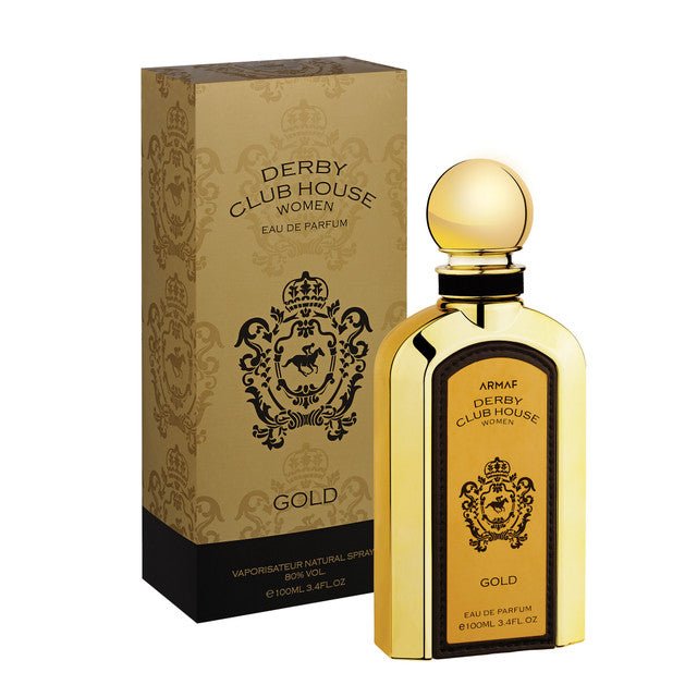 ARMAF Derby Club House Gold Eau De Parfum Spray 3.4 oz - Maison des fragrances