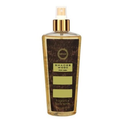 Armaf Shades Wood Homme Fragrance Body Spray Perfume 250ml - Maison des fragrances