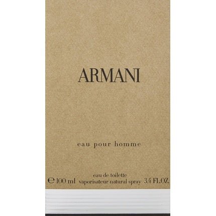 Armani Eau Pour Homme Eau De Toilette 100ml - Maison des fragrances