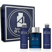 Arrogance Blue Men's Gift Box Perfume Edt 50ml 2 x Shower Shampoo 100ml - Maison des fragrances