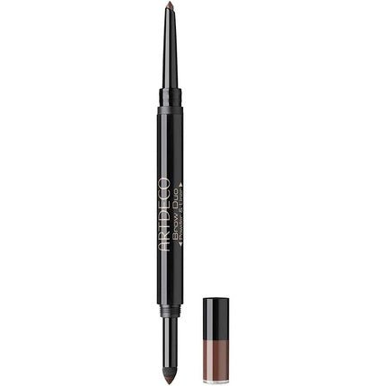 ARTDECO Brow Duo Powder & Liner 2 - in - 1 Eyebrow Pencil and Brow Powder No. 16 Deep Forest - Maison des fragrances