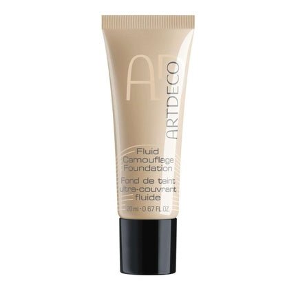 ARTDECO Fluid Camouflage Foundation Strong Coverage Makeup for Even Complexion 20ml 8 Neutral/Cashmere - Maison des fragrances