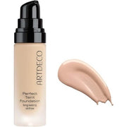 ARTDECO Perfect Teint Foundation Long - Lasting Oil - Free Liquid Foundation 20ml 12 Soft Vanilla - Maison des fragrances