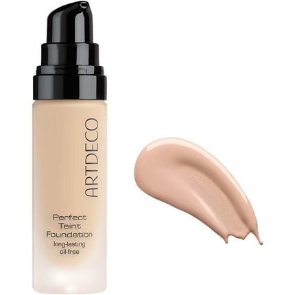 ARTDECO Perfect Teint Foundation Long - Lasting Oil - Free Liquid Foundation 20ml 12 Soft Vanilla - Maison des fragrances