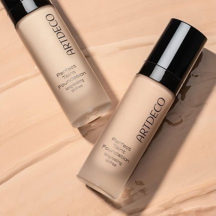 ARTDECO Perfect Teint Foundation Long - Lasting Oil - Free Liquid Foundation 20ml 12 Soft Vanilla - Maison des fragrances
