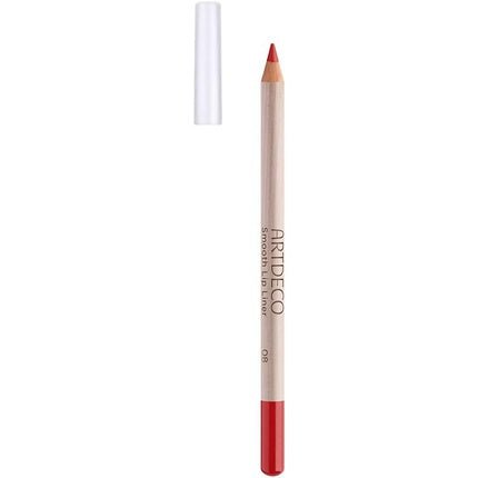 ARTDECO Smooth Lip Liner Sustainable Contour Pen Long - Lasting Nourishing for Sensitive Skin 1.4g 08 Poppy Field - Maison des fragrances