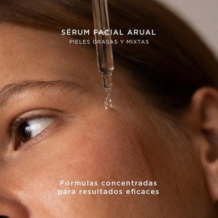 Arual Face Serum for Oily and Combination Skin with Pure Hyaluronic Acid and Niacinamide - Maison des fragrances
