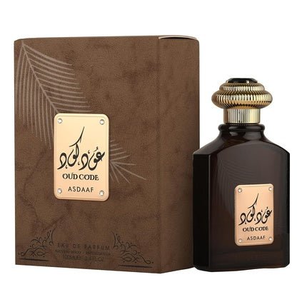 Asdaaf Unisex Oud Code Eau de Parfum (EDP) Mixte 100ml - Maison des fragrances