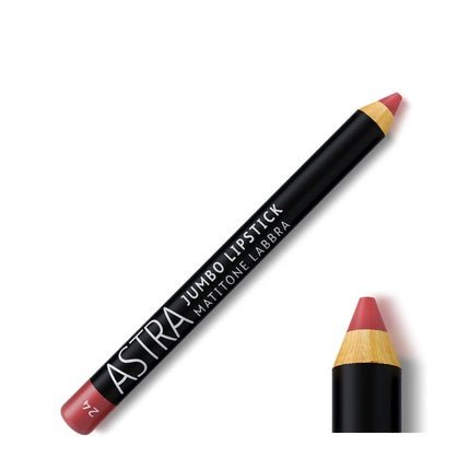 ASTRA JUMBO Lipstick 24 Old Rose Matte Lip Pencil Kosmetika - Maison des fragrances