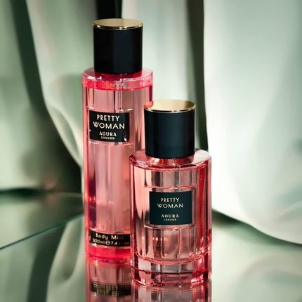 Aura Aoura London 's Pretty Woman Body Mist Fragrance Eau de Toilette (EDT) Femme 220ml - Maison des fragrances