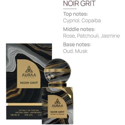 Auraa Desire Noir Grit Extrait De Parfum Parfum (Parfum) Mixte 100ml - Maison des fragrances