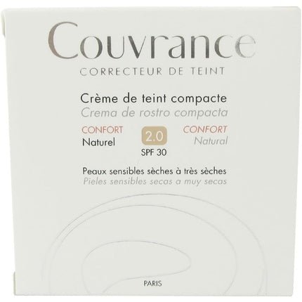 Avène Couvrance Compact Foundation Cream Rich 02 Naturalness - Maison des fragrances