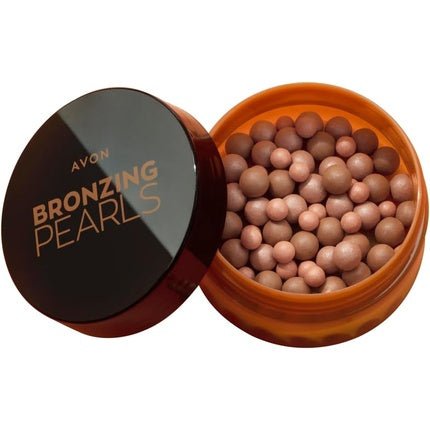 Avon Bronzing Pearls Warm Glow Multi - Sized Multi - Shade Pearls with Mineral Pigments 28g - Maison des fragrances