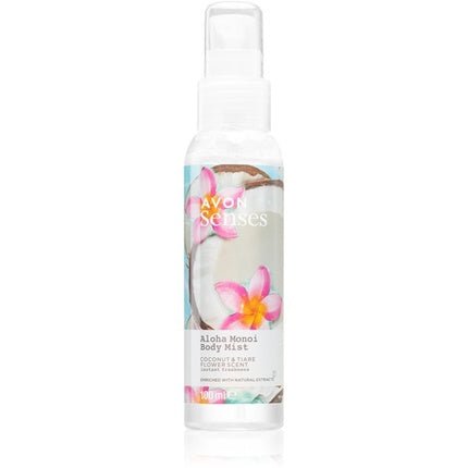 Avon Senses Aloha Monoi Body Refreshing Spray - 100 ml - Maison des fragrances