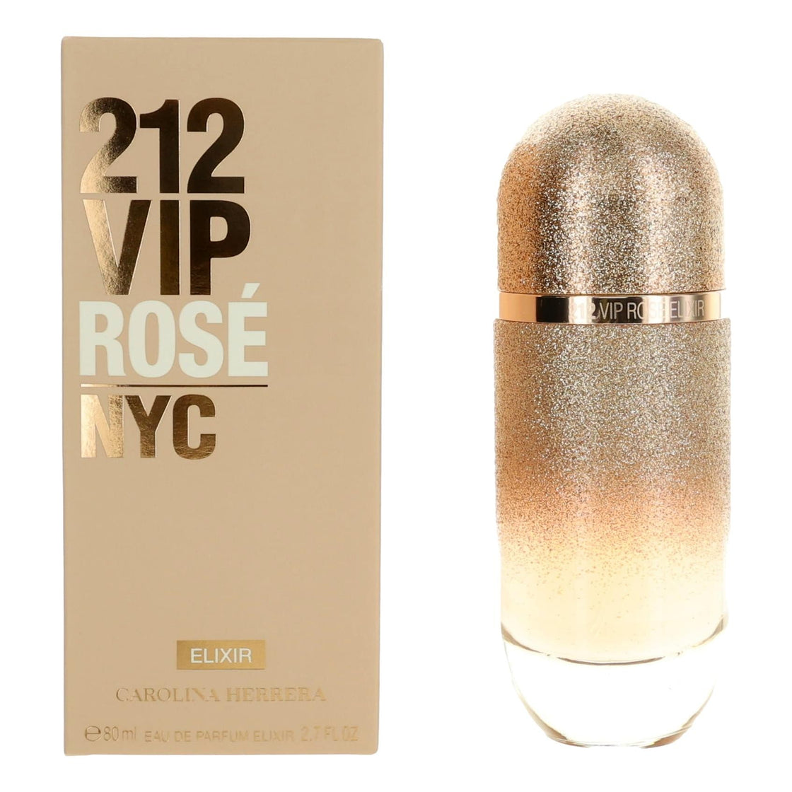 Carolina Herrera Vip Rose Elixir Eau de Parfum (EDP) Mixte 80ml
