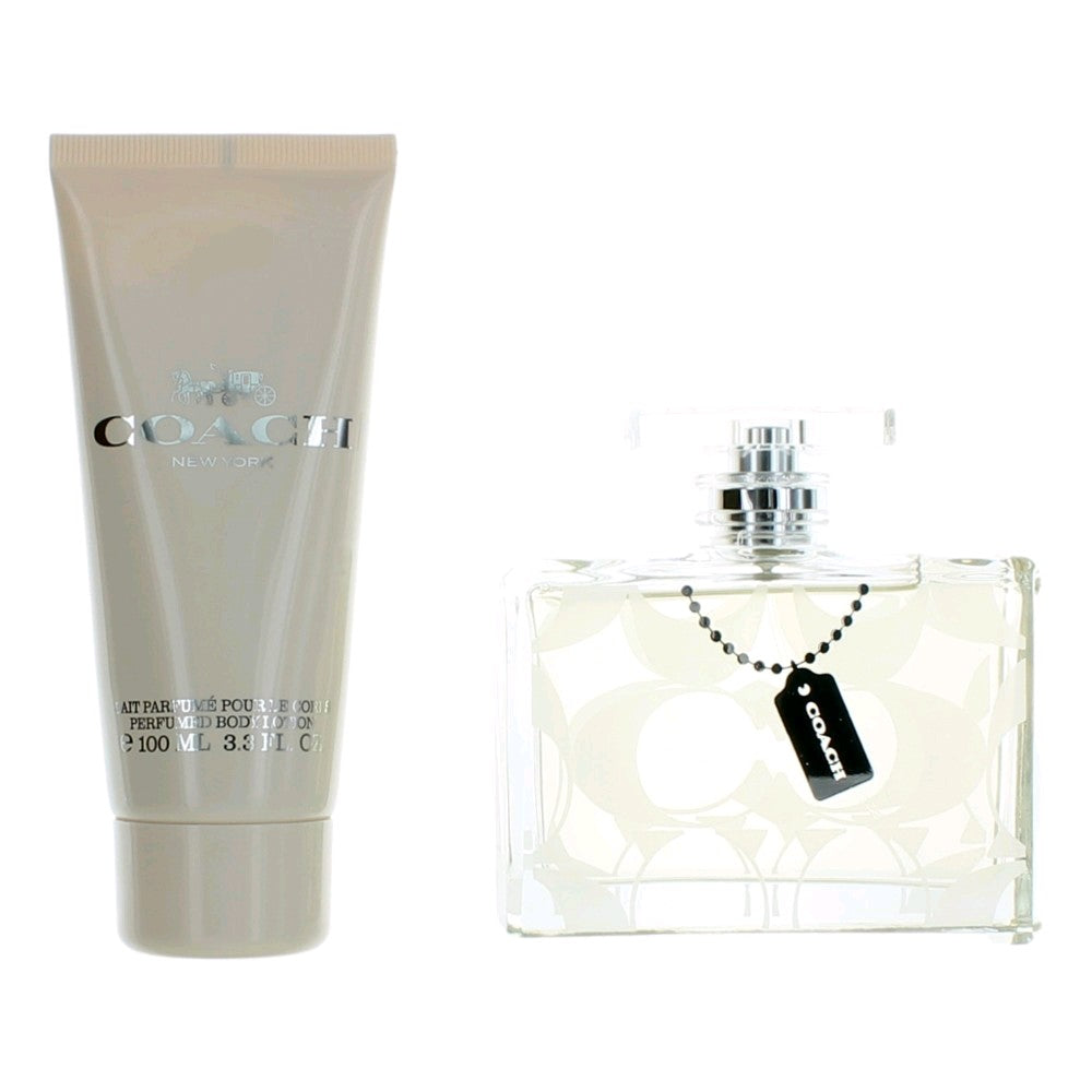 Coach Signature Eau de Parfum Spray Women's Perfume and Lotion Set 3.3oz