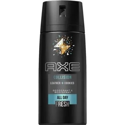 Axe Deospray Collision Leather & Cookies Déodorant (Déo) Mixte 150ml - Maison des fragrances