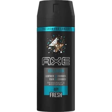 Axe Deospray Collision Leather & Cookies Déodorant (Déo) Mixte 150ml - Maison des fragrances