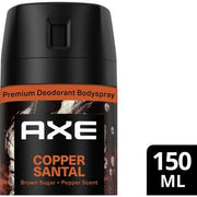 Axe e Deodorant Body Fine Fragrance Collection Copper Santal - Premium 150 Milliliters Déodorant (Déo) Mixte - Maison des fragrances