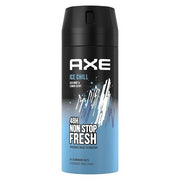 Axe Ice Chill Deodorant without Aluminum Provides 48 Hours of Effective Protection Against Body Odor Déodorant (Déo) Mixte 150ml - Maison des fragrances