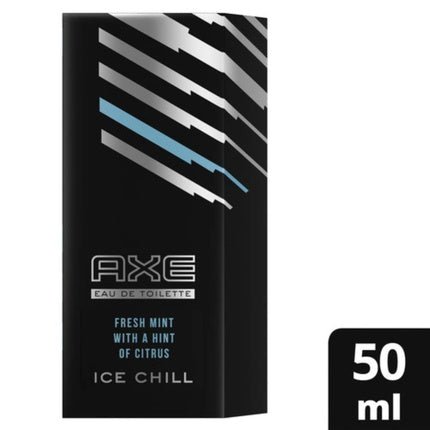 Axe Ice Chill with Fresh Mint and Citrus Scent Eau de Toilette (EDT) Homme 50ml - Maison des fragrances