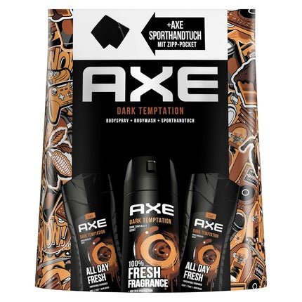 Axee Gift Set Dark Temptation Care Set with Deodorant and Shower Gel - Maison des fragrances