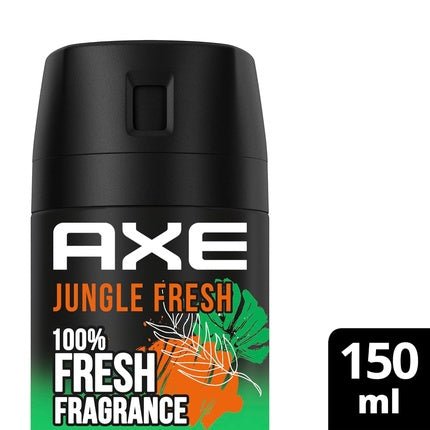 Axe/Lynx Axe Bodyspray Jungle Fresh Deodorant without Aluminum Déodorant (Déo) Mixte 150ml - Maison des fragrances