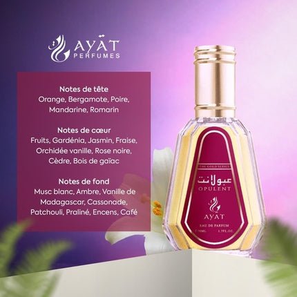 Ayat Perfumes Arab - Oriental Scent Eau de Parfum (EDP) Femme 50ml - Maison des fragrances