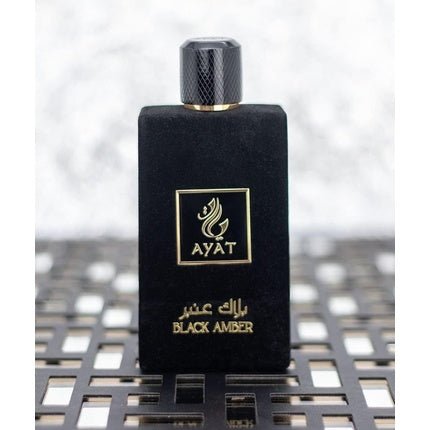 Ayat Perfumes Black Amber - Arabian Oriental Fragrance Eau de Parfum (EDP) Femme 100ml - Maison des fragrances
