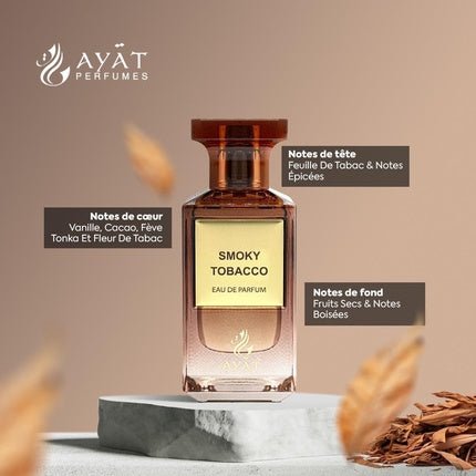 Ayat Perfumes Fancy Series from Dubai - Oriental & Fruity Scent - Unisex Fragrance - Smoky Tobacco Eau de Parfum (EDP) Mixte 80ml - Maison des fragrances