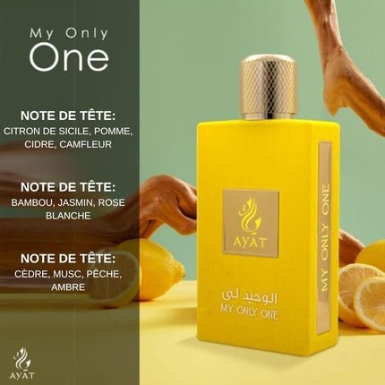 Ayat Perfumes My Only One - Arabian Oriental Fragrance Eau de Parfum (EDP) Femme 100ml - Maison des fragrances