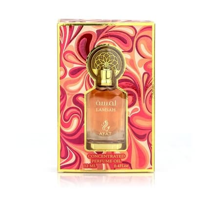 Ayat Perfumes Parfum Oil Alcohol - Free Musk Unisex Oriental Arabic Oud Natural Amber Dubai Extrait de Parfum 12 ml - Oriental - Maison des fragrances