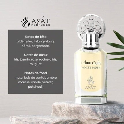 Ayat Perfumes Parfum Oil Alcohol - Free Musk Unisex Oriental Arabic Oud Natural Amber Dubai Scent Extrait de Parfum 12 ml - Oriental - Maison des fragrances