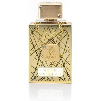 Ayat Perfumes SOLID GOLD 's Perfume Diamond Series Luxury Floral Warm Sensual Fragrance Eau de Parfum (EDP) Femme 100ml - Maison des fragrances